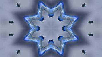 Abstract kaleidoscope animation, Abstract mandala movie, Geometric Background animation video