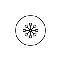 drone field outline vector icon