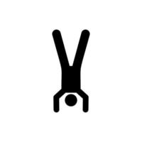 exercise man sport gym with arrow pictogram vector icon