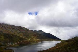 Elephant Shape Lake at Old Silk Route Sikkim photo