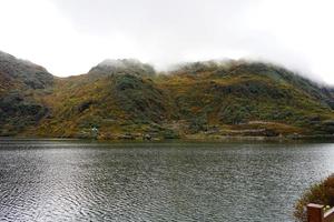 Tsomgo lake or Changu lake at East Sikkim During October photo