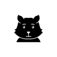 Cat, animal vector icon