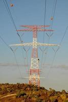 Electricity power pylon photo