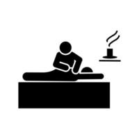 Hotel, massage, services, accommodation vector icon