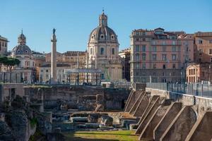 Rome 2023 Archaeological site of the Imperial forums of Rome photo