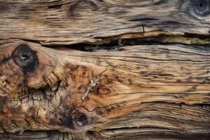 Old wooden texture structure and details created with technology. photo