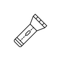 flashlight, tool vector icon