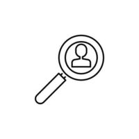 Headhunting vector icon