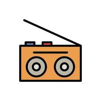 Record player, technology vector icon