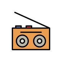 Record player, technology vector icon