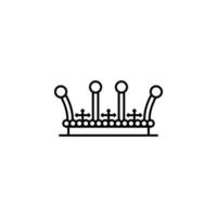 king crown vector icon