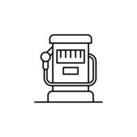 Gas station vector icon
