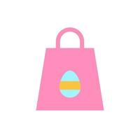 Package egg color vector icon