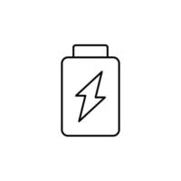 Battery, energy vector icon