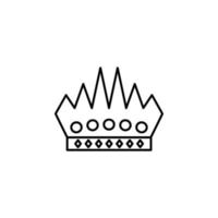 king crown vector icon