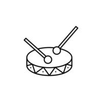 Eyd drum, Ramadan vector icon