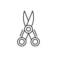 Scissors vector icon