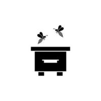 hive, bee vector icon