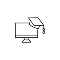 Notebook, building, university vector icon