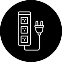 Extension Cord Vector Icon Style