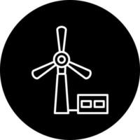 Wind Energy Vector Icon Style