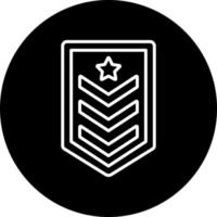 Army Chevron Vector Icon Style