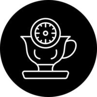 Tea Time Vector Icon Style