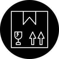 Fragile Vector Icon Style
