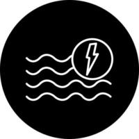 olas vector icono estilo