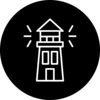 Lighthouse Vector Icon Style