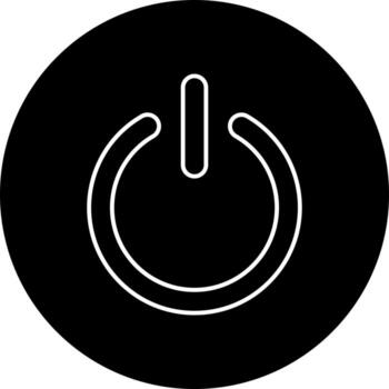Power Button Vector Icon Style
