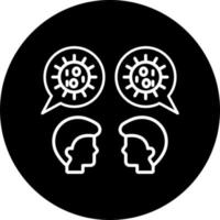 Bioethics Debate Vector Icon Style