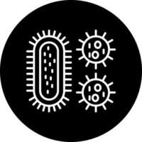Bacteria And Virus Vector Icon Style