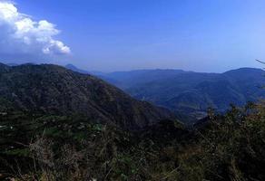 Nainital lake sight seen view with mountain photo