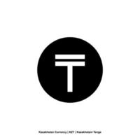 Kazakhstan Currency Symbol, Kazakhstani Tenge Icon, KZT Sign. Vector Illustration