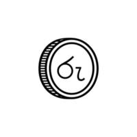 sri lanka moneda símbolo en cingalés, sri lanka rupia icono, libras esterlinas signo. vector ilustración