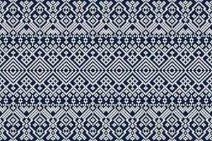 Seamless geometric ethnic asian oriental and tradition pattern design for texture and background. Silk and fabric pattern decoration for carpet, Thai clothing, wrapping and wallpaper vector