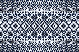 Seamless geometric ethnic asian oriental and tradition pattern design for texture and background. Silk and fabric pattern decoration for carpet, Thai clothing, wrapping and wallpaper vector