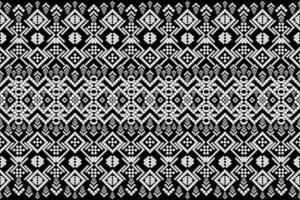 Seamless geometric ethnic asian oriental and tradition pattern design for texture and background. Silk and fabric pattern decoration for carpet, Thai clothing, wrapping and wallpaper vector