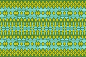 Seamless geometric ethnic asian oriental and tradition pattern design for texture and background. Silk and fabric pattern decoration for carpet, Thai clothing, wrapping and wallpaper vector