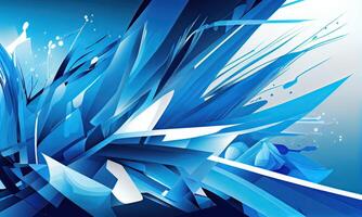 abstract background with blue color. photo