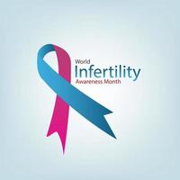 Vector Illustration of World Infertility Awareness Month. Simple and Elegant Design