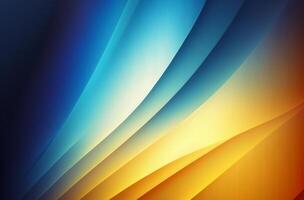 Yello and blue Abstract 3D texture geometric colorful background Free Photo