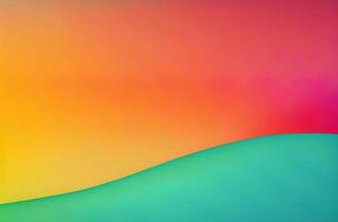 Abstract 3D texture Rainbow geometric colorful background Free Photo