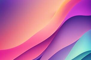 Abstract 3D texture Rainbow geometric colorful background Free Photo