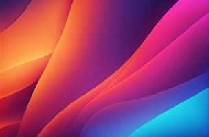 Abstract 3D texture Rainbow geometric colorful background Free Photo