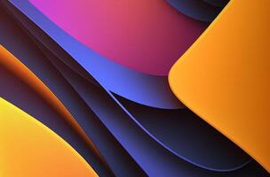 Abstract 3D texture geometric colorful background Free Photo