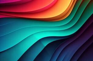 Abstract 3D texture geometric colorful background Free Photo