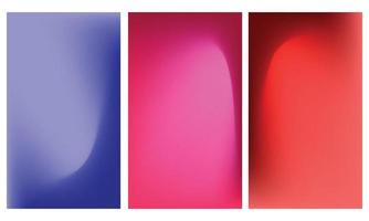 Fluid gradient background vector. Cute and minimal style posters with colorful, geometric shapes, stars and liquid color. Modern wallpaper design for social media, idol poster, banner, flyer. vector