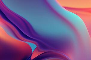 Abstract 3D Red blue yelllow rainbow texture geometric colorful background Free Photo